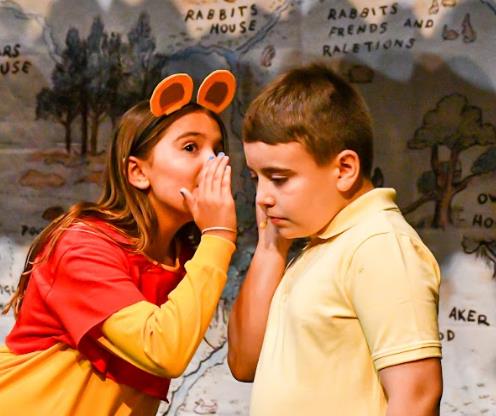 Pooh and Christopher Robin