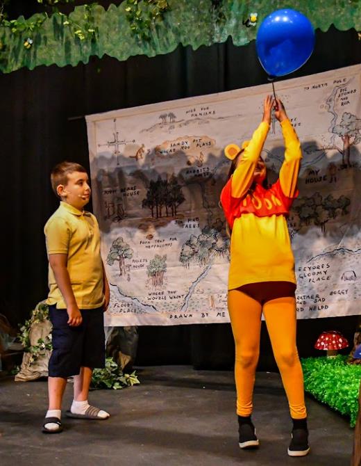 Pooh's balloon in Winnie the Pooh